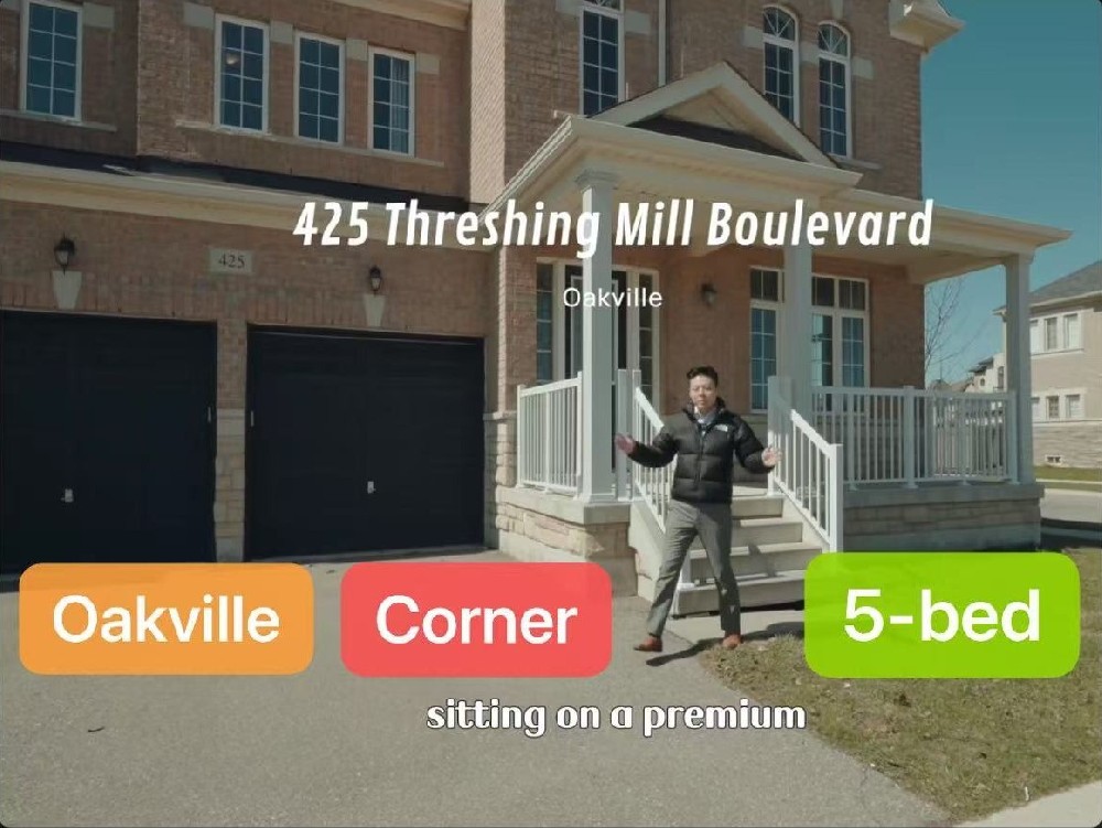 Open House at 425 Threshing Mill Blvd, Oakville 🏡✨