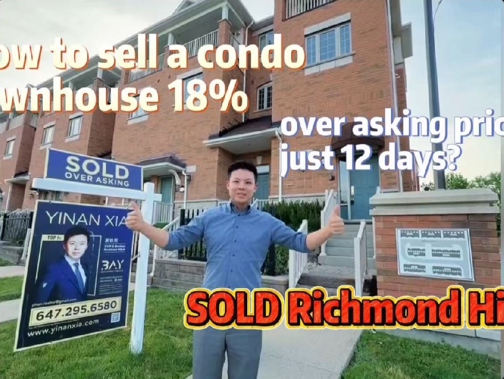 How do you sell a condo townhouse 18% over asking in just 12 days?